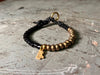 Brass Beaded Bracelet