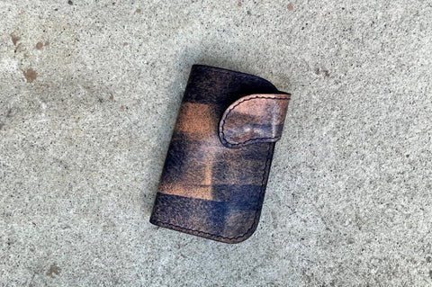 Indigo Marbled Gentleman's Billfold