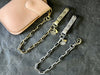 Tooled Chain Lanyard (Sterling or Brass)