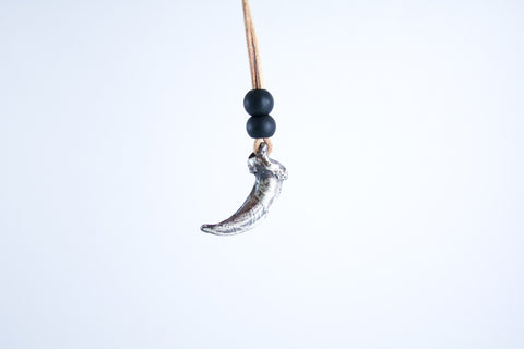Sterling Silver Wolf Claw Necklace