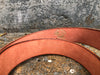 Brown 'Stamped Series' Minimalist Belt (Brass & Nickel Hardware Available)