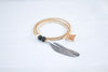 Sterling Silver Feather Necklace