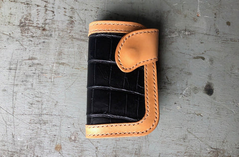 Inlaid Alligator Gentleman's Billfold