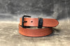 Brown Minimalist Belt (Brass & Nickel Hardware Available)