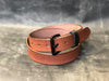 Brown Minimalist Belt (Brass & Nickel Hardware Available)