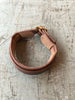 Slim Leather Wrist Band