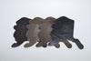 Alaska Leather Coasters (4 pack)